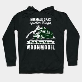 Wohnmobil Opa Camping Rentner Camper Fun Hoodie